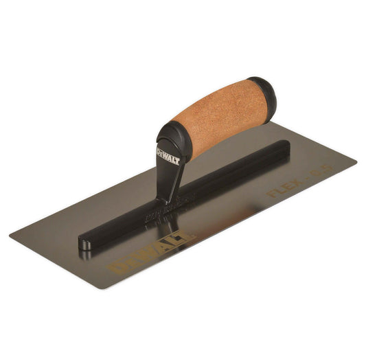 DeWALT® Flat Trowel with leather-composite handle